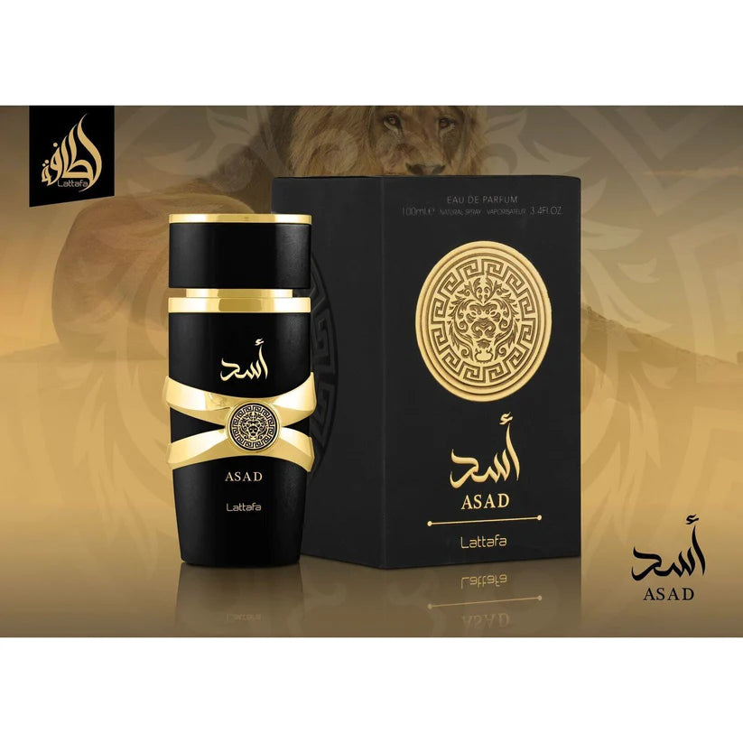 Asad 100 ml 3.4 oz Eau De Parfum Spray by lattafa Perfumes